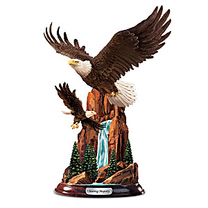 "Soaring Summit" Eagle Sculpture