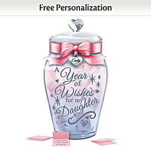 Personalized Musical Wish Jar For Daughter