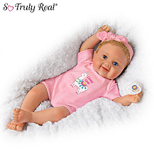 Ping Lau "Llama Love" Vinyl Baby Doll With Custom Outfit