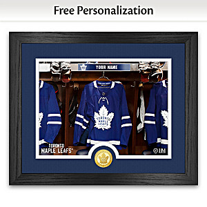 Maple Leafs&reg; "Locker Room" Personalized Photo Mint