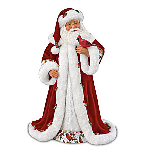 Karen Vander Logt "Winter Blessings" Musical Santa Doll