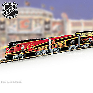 "Calgary Flames&reg; Express" Illuminated Electric Train