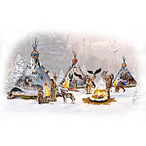 "Sacred Spirits" Native American- Style Village Collection