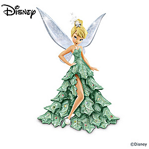 Disney Leading Lady Figurines In Holiday Fashions