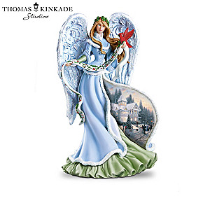 Thomas Kinkade Illuminated Christmas Angels Collection