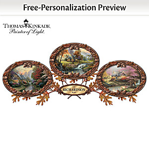 Thomas Kinkade Personalized Framed Canvas Print Collection