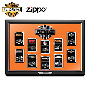 Harley-Davidson&reg; Zippo&reg; Collection With Display