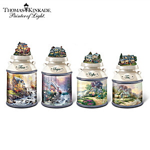 Thomas Kinkade "Home Sweet Home" Canister Collection