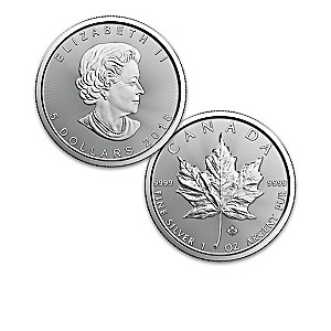 Complete 30th Anniversary Silver Maple Leaf Bullion Coins