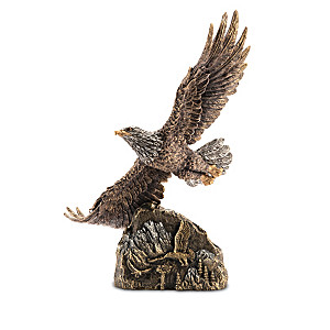 Ted Blaylock Cold-Cast Bronze Eagle Sculpture Collection