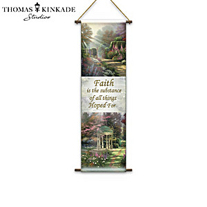 Thomas Kinkade "God's Promises" Fabric Tapestry Collection