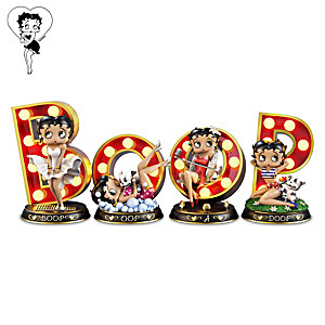 Betty Boop Illuminated Marquee Letter Sculpture Collection