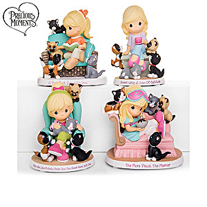 Precious Moments "You Had Me At Meow" Figurine Collection