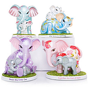 Blake Jensen Unforgettable Love Elephant Figurine Collection