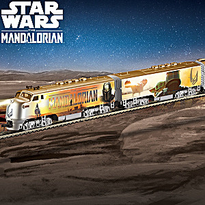 STAR WARS The Mandalorian Express Illuminated Electric Train