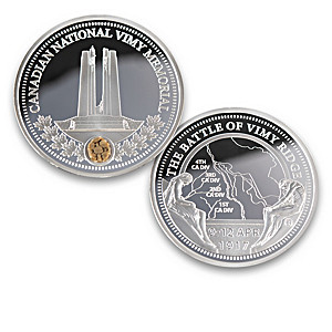 Battle Of Vimy Ridge Canadian Tribute Proofs With Display