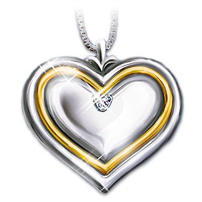 daughter in law heart necklace