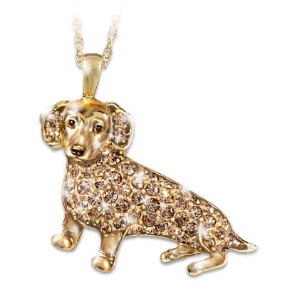 dachshund pendant necklace