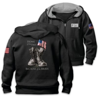 bradford exchange military hoodies