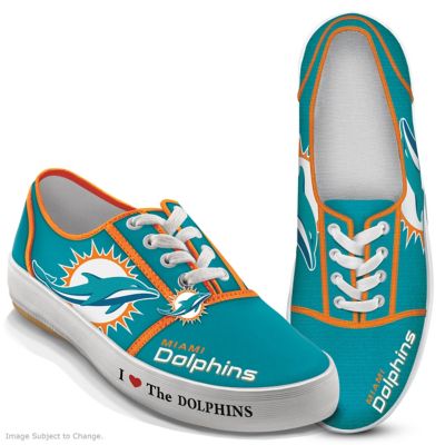 custom miami dolphins shoes