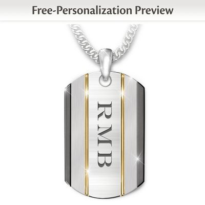 personalized dog tags for son
