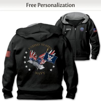 bradford exchange military hoodies