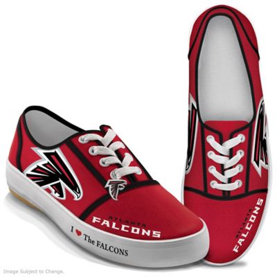 I Love The Atlanta Falcons NFL Womens Shoes