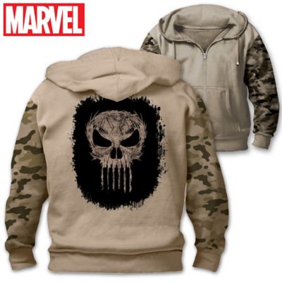 punisher police hoodie