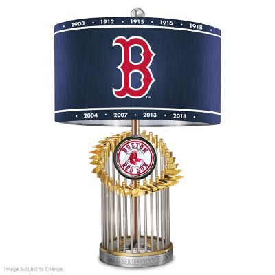 Boston Red Sox Mlb World Series Table Lamp, Cubs Baseball Lamp Shade