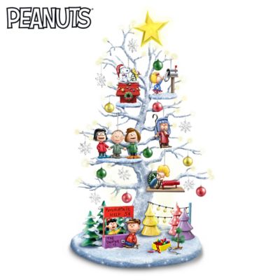 The Perfect Peanuts Illuminated Christmas Tabletop Tree