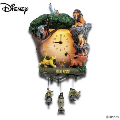 10" Wall CLOCK NIB Disney Details about   Deltech The LION KING 