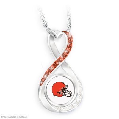 cleveland browns chain necklace