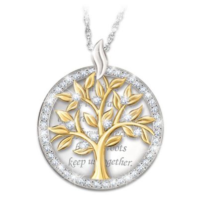 pendant tree gold