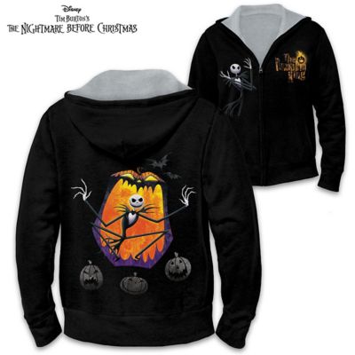 nightmare before christmas women's hoodie