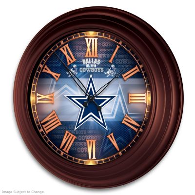Details about   LED Vinyl Clock Dallas-Cowboys LED Wall Art Decor Clock Original Gift 3088 