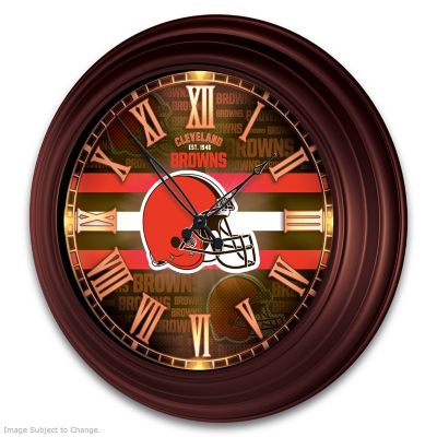 Cleveland Browns Alarm Desk Clock 3.75" Home or Office Decor E205 Nice For Gift 