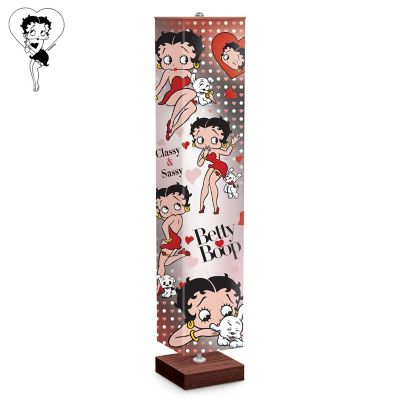 Betty Boop Fun Flashy Floor Lamp With Foot Pedal Switch