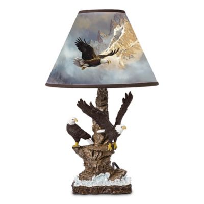 Eagle Art By Artist Ted Blaylock, Bald Eagle Table Lamp