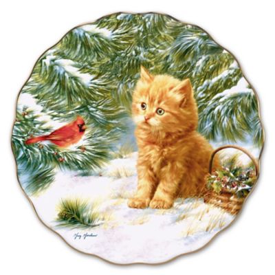 Smitten Kitten Collector Plate