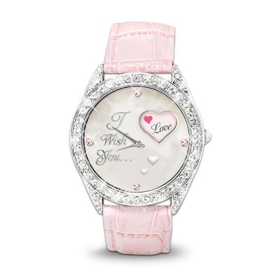 Crystal Rotating Watch: My Daughter, I Wish You