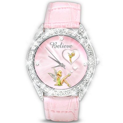 Disney Tinker Bell Believe Rotating Watch