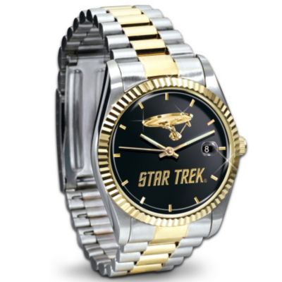 Star Trek U.S.S. Enterprise Stainless Steel Collector's Watch