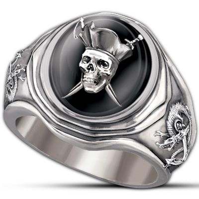 Pirates Of The Caribbean Men's Ring