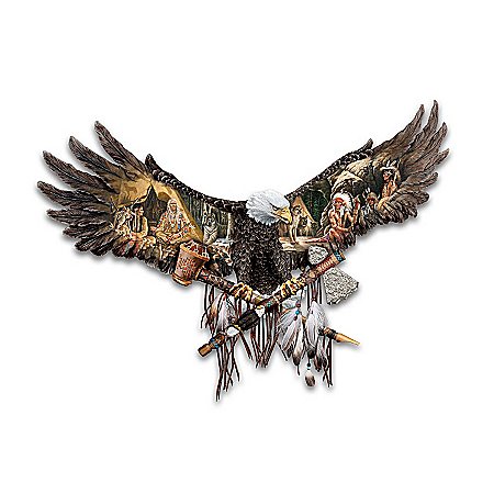 Counsel Of The Spirits Bald Eagle Wall Decor