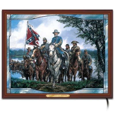 Confederacy Pride Artistic Stained-Glass Panorama: The Pride Of The South