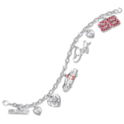 Dale Earnhardt Jr Charm Bracelet