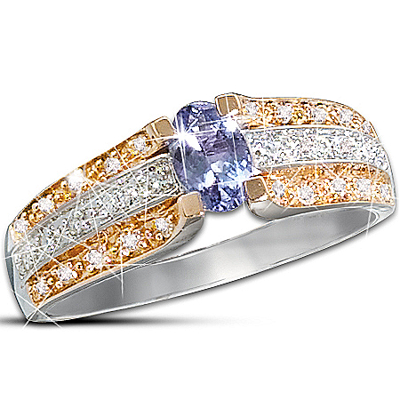 Allure: Tanzanite And Diamond Ring