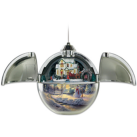 Thomas Kinkade Ornament: Family Gathering