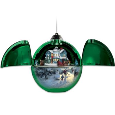 Thomas Kinkade Ornament: Secluded Holiday