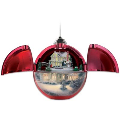 Thomas Kinkade Ornament: Christmas Hideaway